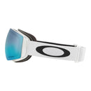Oakley Flight Deck™ M Snow Goggles - Matt White - Prizm Sapphire- Great Outdoors Ireland