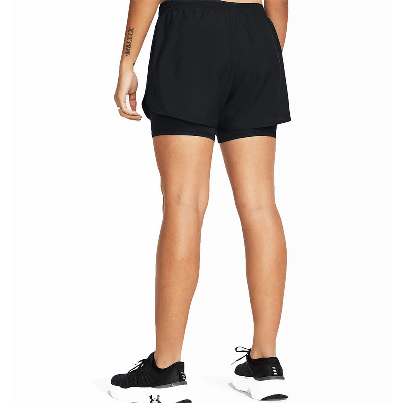 Fly-By 2-in-1 Shorts - Black