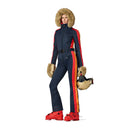 Goldbergh Women's SUVI Ski Suit Faux Border  