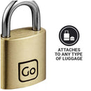 Brass Key Padlocks Twin Pack