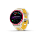 Garmin Forerunner® 570 - 42mm - Raspberry Aluminium with Bone/Mango Band  