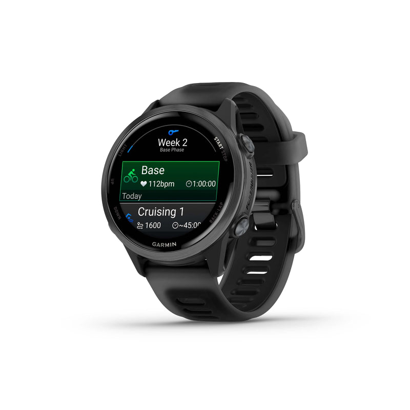 Garmin Forerunner® 570 - 42mm - Slate Aluminium with Black Band  