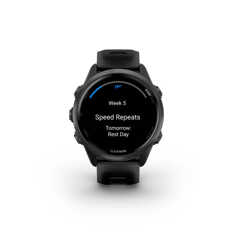 Garmin Forerunner® 570 - 42mm - Slate Aluminium with Black Band  