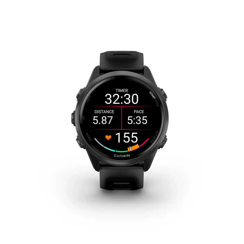 Garmin Forerunner® 570 - 42mm - Slate Aluminium with Black Band  
