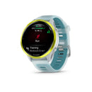 Garmin Forerunner® 570 - 47mm - Amp Yellow Aluminium with White/Turquoise Band  
