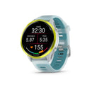 Garmin Forerunner® 570 - 47mm - Amp Yellow Aluminium with White/Turquoise Band  