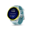 Garmin Forerunner® 570 - 47mm - Amp Yellow Aluminium with White/Turquoise Band  