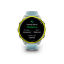 Garmin Forerunner® 570 - 47mm - Amp Yellow Aluminium with White/Turquoise Band  