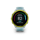 Garmin Forerunner® 570 - 47mm - Amp Yellow Aluminium with White/Turquoise Band  