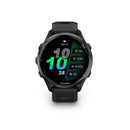 Garmin Forerunner® 970 - Carbon Titanium with Black Case and Black/Whitestone Band  