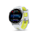 Garmin Forerunner® 970 - Titanium with Whitestone Case and Whitestone/Amp Yellow Band  