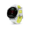Garmin Forerunner® 970 - Titanium with Whitestone Case and Whitestone/Amp Yellow Band  