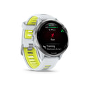 Garmin Forerunner® 970 - Titanium with Whitestone Case and Whitestone/Amp Yellow Band  