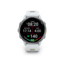 Garmin Forerunner® 970 - Titanium with Whitestone Case and Whitestone/Amp Yellow Band  