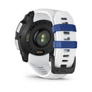 Garmin Instinct 3 – 45mm | SOLAR - Whitestone with Whitestone/Bolt Blue Band  