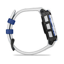 Garmin Instinct 3 – 45mm | SOLAR - Whitestone with Whitestone/Bolt Blue Band  