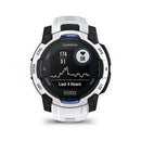 Garmin Instinct 3 – 45mm | SOLAR - Whitestone with Whitestone/Bolt Blue Band  