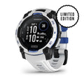 Instinct 3 – 45mm | SOLAR - Whitestone with Whitestone/Bolt Blue Band