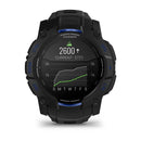 Garmin Instinct 3 – 50mm | AMOLED - Black with Black/Bolt Blue Band  