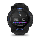 Garmin Instinct 3 – 50mm | AMOLED - Black with Black/Bolt Blue Band  