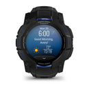 Garmin Instinct 3 – 50mm | AMOLED - Black with Black/Bolt Blue Band  