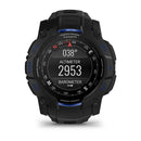 Garmin Instinct 3 – 50mm | AMOLED - Black with Black/Bolt Blue Band  