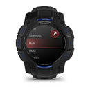 Garmin Instinct 3 – 50mm | AMOLED - Black with Black/Bolt Blue Band  