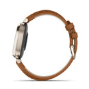 Garmin Lily® - Classic Edition | Cream Gold with Tan  