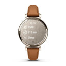 Garmin Lily® - Classic Edition | Cream Gold with Tan  