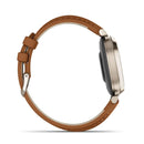 Garmin Lily® - Classic Edition | Cream Gold with Tan  