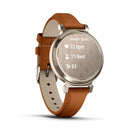 Garmin Lily® - Classic Edition | Cream Gold with Tan  