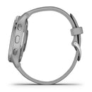 Garmin Venu® 2 Plus - Silver Stainless Steel Bezel/Powder Grey Case  