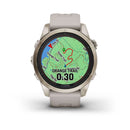 Garmin fēnix® 7S Pro Sapphire Solar - Soft Gold  