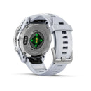 Garmin fēnix® 8 – 43 mm | AMOLED - Silver with White Silicone Band  