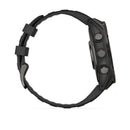 Garmin fēnix® 8 – 47 mm | AMOLED - Sapphire, Carbon Grey DLC Titanium with Black Band  