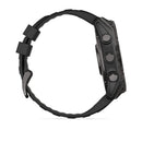 Garmin fēnix® 8 – 51 mm | AMOLED - Sapphire, Carbon with Black Silicone Band  