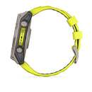 Garmin fēnix® 8 – 51 mm | Solar - Sapphire, Titanium with AMP Yellow Band  