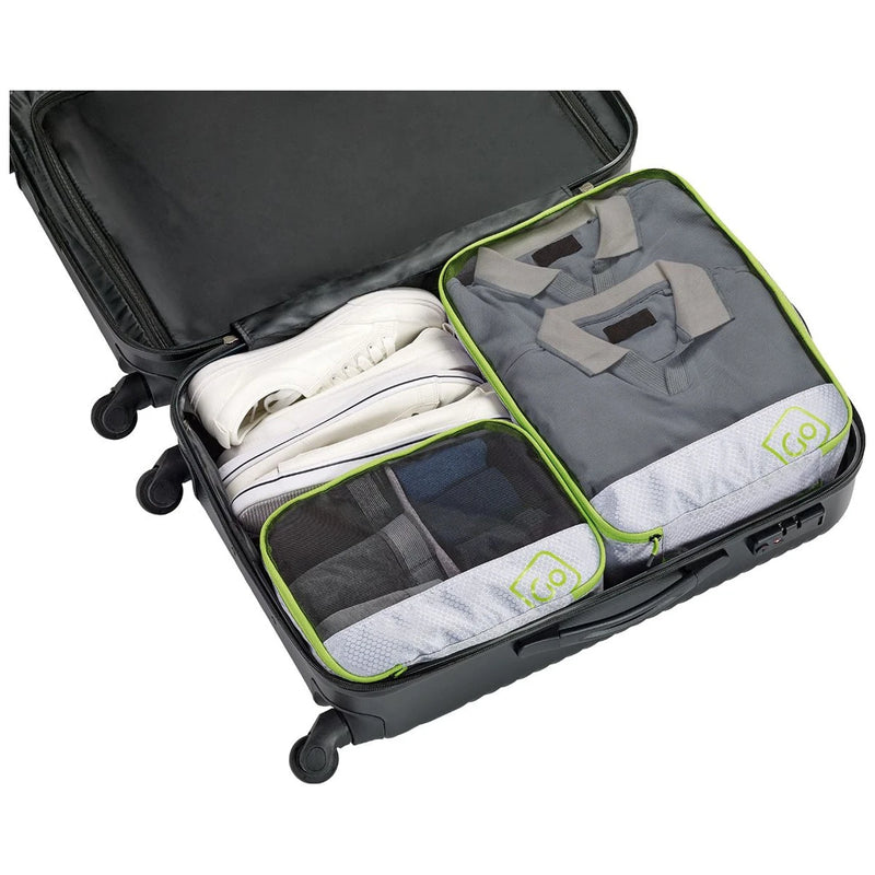 Go Travel Deeper Packing Cubes - Green  