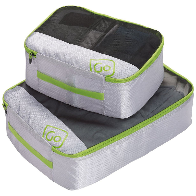 Go Travel Deeper Packing Cubes - Green  