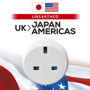 Go Travel UK-Japan Adaptor  