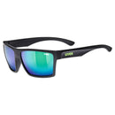 Uvex LGL 29 Sunglasses - Black/Green- Great Outdoors Ireland