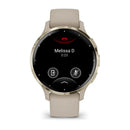 Garmin Venu® 3S - Soft Gold/Grey- Great Outdoors Ireland