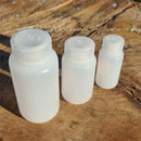 HDPE Wide Mouth Round Storage Bottles