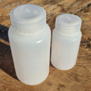 HDPE Wide Mouth Round Storage Bottles