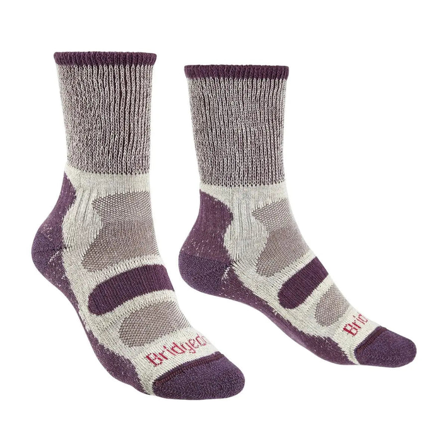 Bridgedale Women's Hike Lightweight Coolmax Comfort Boot Socks  
