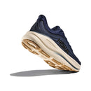 HOKA Men's Bondi 9 midnight blue outsole bottom view
