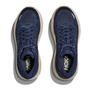 HOKA Men's Bondi 9 midnight blue pair overhead view