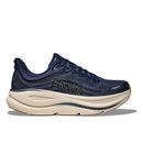 HOKA Men's Bondi 9 road running shoe midnight blue side view