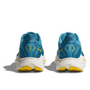 HOKA Men's Clifton 10 Wide alpine blue foggy heel view
