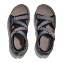 HOKA Men's Infini Hike TC trail sandal black cement pair view